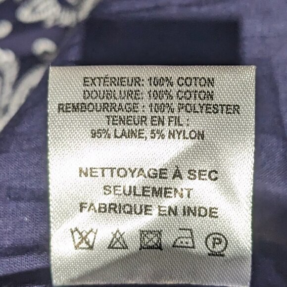 Nwt Sea Ny | Theodora Apron Dress In Blue Paisley - Picture 10 of 16